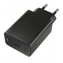 Зарядное устройство Hoco CS93A, Type-C PD 20W, чёрное