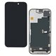 Дисплей для Apple iPhone 15 Pro, чёрный, с рамкой, High Quality, 120Hz GXQC-Super IN CELL FHD Service Pack (без ошибки)
