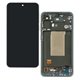 Дисплей для Samsung A566 Galaxy A56, серый, с рамкой, оригинал (PRC OD), Graphite, GH82-36829A