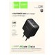 Зарядное устройство Hoco C158A, USB 18W, Type-C PD 45W, чёрное