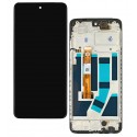 Дисплей для Realme 11 5G, C55, Narzo N55, OnePlus Nord CE3 Lite 5G, Oppo A1 5G, A58 4G, A98 5, черный, без рамки, GXQC Service Pack