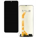 Дисплей для Realme C71, черный, с сенсорным экраном (дисплейный модуль), Asian версия, GXQC Service Pack