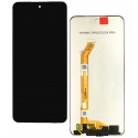 Дисплей для Realme C71, чёрный, с сенсорным экраном (дисплейный модуль), European версия, GXQC Service Pack
