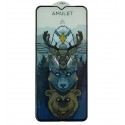 Загартоване захисне скло iNobi Amulet для Oppo A78 5G, Realme C11, C25, C25Y, C30, C30s, C31, C33, C35, Anti-Static, Full Glue, чорне