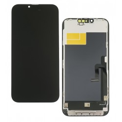 Дисплей для Apple iPhone 13 Pro Max, чорний, з рамкою, High Quality, 120Hz ZY-OLED (без помилки)