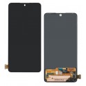 Дисплей для Xiaomi Redmi Note 14 4G, чорний, без рамки, оригінал GX, 159.6mm, 24117RN76G, 24117RN76O, global version