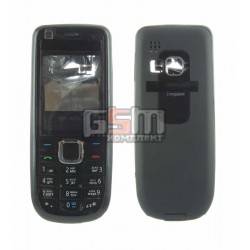 Корпус для Nokia 3120c, копия AAA, черный, с клавиатурой