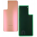 Задняя панель корпуса для Samsung G996 Galaxy S21 Plus 5G, розовая, Plus Pink