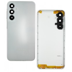 Задня панель корпусу для Samsung A165 Galaxy A16, сіра, зі склом камери