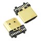 Штекер HDMI, монтажный, Gold-Plating, 10pin (папа)