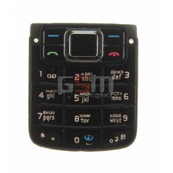 Клавиатура для Nokia 3110c, черная, русская