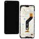 Дисплей для Tecno Camon 16, черный, с рамкой, High Quality, TXDI680EBGPX-3