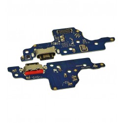 Шлейф для Motorola Moto E15, Moto G05, Moto G15, Moto G15 Power, коннектора зарядки, с компонентами, High Quality, плата зарядки