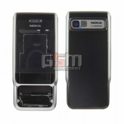 Корпус для Nokia 3230, черный, копия ААА