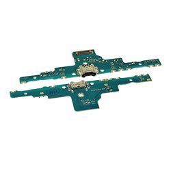 Шлейф для Samsung P610, P615 Galaxy Tab S6 Lite, коннектора зарядки, с компонентами, High Quality, плата зарядки