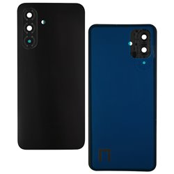 Задняя панель корпуса для Samsung A175 Galaxy A17, черная, со стеклом камеры
