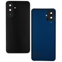 Задняя панель корпуса для Samsung A175 Galaxy A17, черная, со стеклом камеры