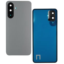 Задняя панель корпуса для Samsung A175 Galaxy A17, серая, со стеклом камеры
