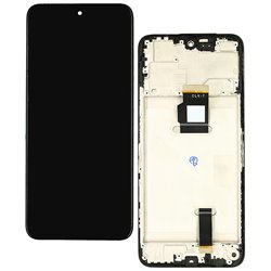 Дисплей для Huawei Honor X7B, чорний, з рамкою, High Quality