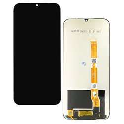 Дисплей для Realme C100i, чорний, без рамки, High Quality