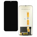 Дисплей для Realme C100i, чёрный, без рамки, High Quality