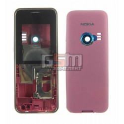 Корпус для Nokia 3500c, красный, high-copy