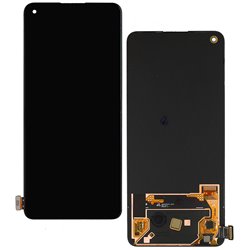 Дисплей для Realme GT Neo 2, OnePlus 9RT 5G, чорний, без рамки, оригінал (PRC), RMX3370, MT2110, MT2111