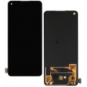 Дисплей для Realme GT Neo 2, OnePlus 9RT 5G, чорний, без рамки, оригінал (PRC), RMX3370, MT2110, MT2111
