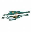 Шлейф для Samsung T730, T733, T735 N, T736B, T738U Tab S7 FE, коннектора зарядки, с компонентами, High Quality, плата зарядки