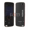 Корпус для Nokia 5220, China quality AAA, червоний