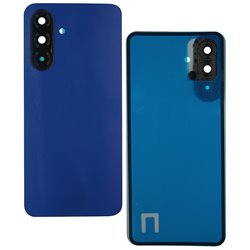 Задняя панель корпуса для Samsung A175 Galaxy A17, синяя, со стеклом камеры