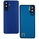 Задняя панель корпуса для Samsung A175 Galaxy A17, синяя, со стеклом камеры