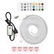 Светодиодная лента LED неоновая, RGB, 5V, IP 65, 2м, Bluetooth + пульт дистанционного управления, с датчиком звука