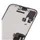 Дисплей для Apple iPhone 16 Pro Max, чёрный, с рамкой, High Quality, 120Hz, GXQC-Super IN CELL FHD, Service Pack