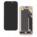 Дисплей Apple iPhone 17 Pro, чорний, з рамкою, High Copy, (OLED), DD-OLED, 120Hz