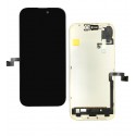 Дисплей для Apple iPhone 16 Pro, черний, с рамкой, High Copy, без ошибки, (OLED) hard diagnosable, DD-OLED, 120Hz(od52740)