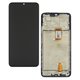 Дисплей для Huawei Honor X7a, черный, с рамкой, High quality, TXDI675EBAPU-5, RKY-LX1, RKY-LX2, RKY-LX3