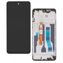 Дисплей для Oppo A3, Oppo A3X, черный, с рамкой, (Box), BV067BRM-L00-XB00(od47880)