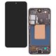Дисплей для Samsung S921 Galaxy S24, чорний, з рамкою, GXQC-Super OLED, SOFT Service Pack