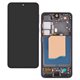 Дисплей для Samsung S931 Galaxy S25, черный, с рамкой, GXQC-Super OLED SOFT, Service Pack