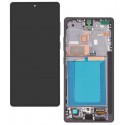 Дисплей для Samsung S938 Galaxy S25 Ultra, чорний, з рамкою, GXQC-Super OLED SOFT, Service Pack