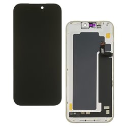 Дисплей для Apple iPhone 17 Pro Max, черный, с сенсорным экраном, с рамкой, Original FOG, 120Hz