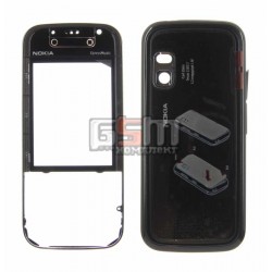 Корпус для Nokia 5730, черный, high-copy