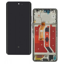 Дисплей для Huawei Honor X9B, Magic 6 Lite 5G, X50, черный, с сенсорным экраном, с рамкой, Original PRC