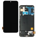 Дисплей для Samsung A405F/DS Galaxy A40, черный, с сенсорным экраном (дисплейный модуль), с рамкой, China Quality (TFT)