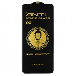 Захисне скло для Samsung G991 Galaxy S21, 3D, Full Glue, чорне
