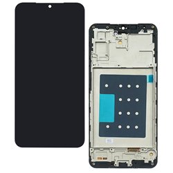 Дисплей для Samsung A176 Galaxy A17 5G (2025), чорний, з рамкою, High Copy, (OLED)
