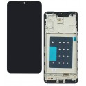 Дисплей для Samsung A176 Galaxy A17 5G (2025), чорний, з рамкою, High Copy, (OLED)