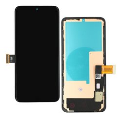 Дисплей для Google Pixel 8, чорний, з рамкою, копія, (TFT) GKWS6, G9BQD, GA04851-US, GZPFO, GPJ41