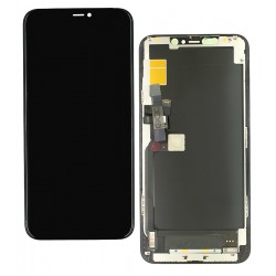 Дисплей для Apple iPhone 11 Pro Max, чорний, з рамкою, Original FOG, 60Hz